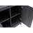 Cabbar Bookcase with Adjustable Shelves and Tempered Glass Doors (Set of 3)-1171226703