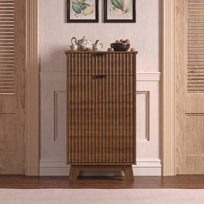  Armoire à ordures inclinable 2 tiroirs Wave Design