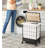 Rolling Laundry Hamper with Handles