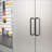 Cabinets 3-Piece Slate Gray Contemporary Garage Storage Set 96W x 79H x 20D | Wood | Office