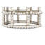 1 - Light White / Golden Unique/Statement Pendant-667101862