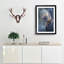 Blue Elephant - Picture Frame Photograph Print-56924701-56924702