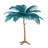 28"H Branch and Ostrich Feather Table Lamp-1401393609