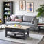 Adalaina Tv Unit Dark Grey