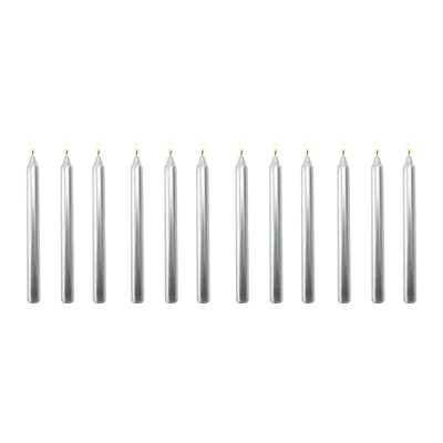Ensemble de 12 colonnes métalliques non parfumées de 12 po Haight