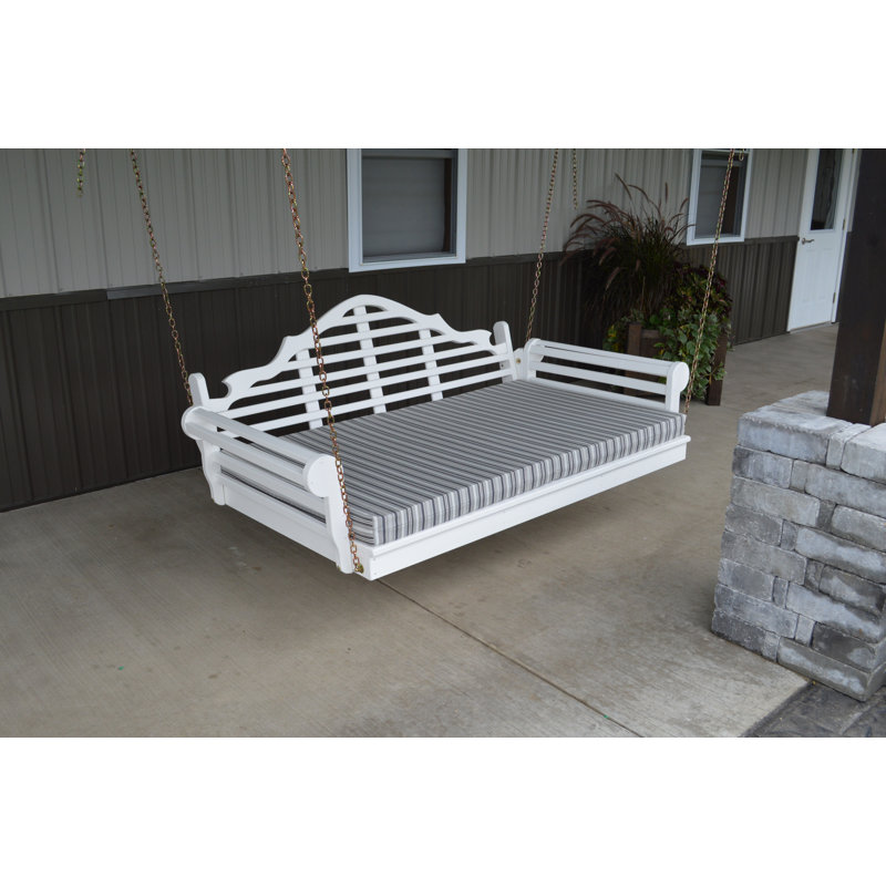 Balancelle Toya, Blanc, H 33 po x l 85 po x P 47 po