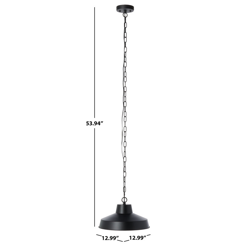 Leiara 1 - Light Black Single Pendant