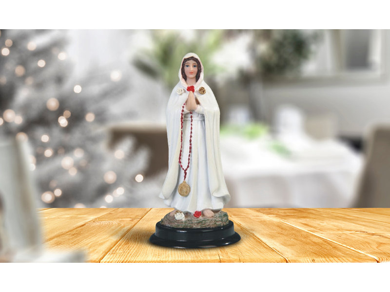 5"H Rosa Mistica Holy Figurine