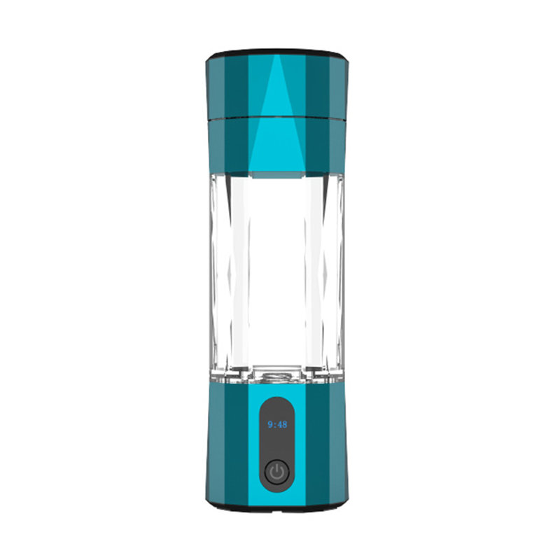 Génératrice à bouteille d'eau à hydiène 208 ml, 6000 à 8 000 PPB, appareil portatif à ionisation d'eau à hydiène avec technologie PEM