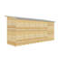 Lela 16 x 4 ft Summerhouse with Storage Shed
