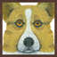 « gallois corgi », reproduction d’art encadrée-21180295