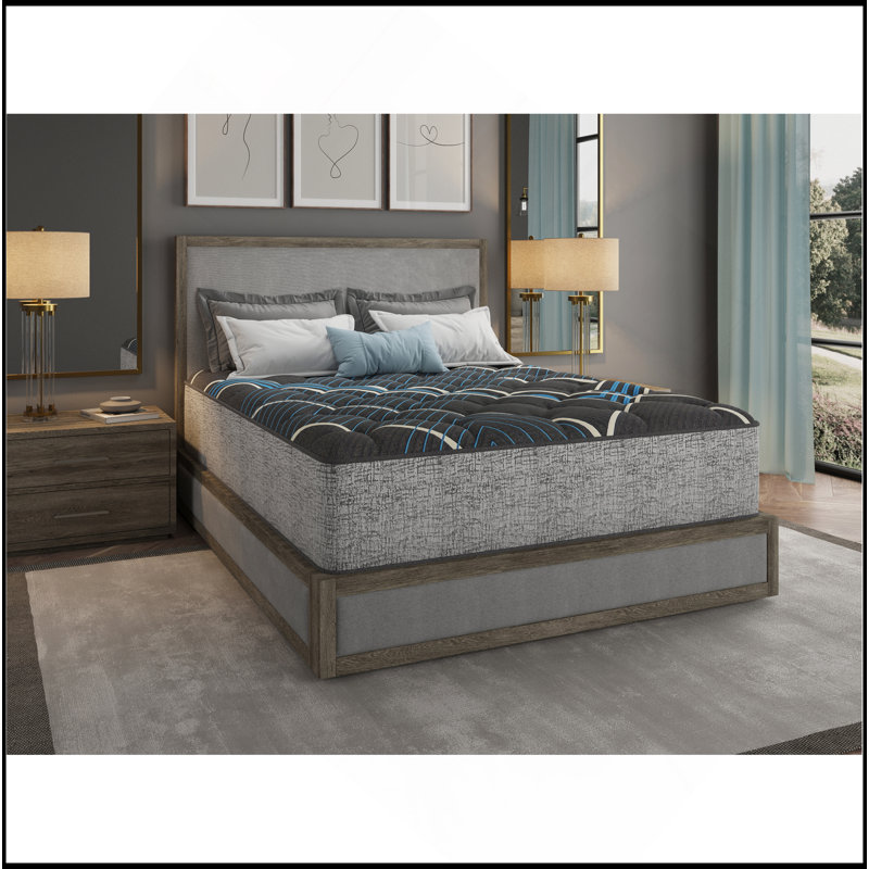 Restonic Comfort Care 14" Hybrid Mattress, Individual Pocketed Coil Mattress , Firm Comfort, California King