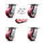 Poly sur roulettes en aluminium