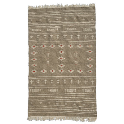 Lamberth Southwestern Hand Woven 97cm X 159cm Area Rug