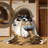 Washable Karelian Bear Dog Dogs Area Rug-469941148