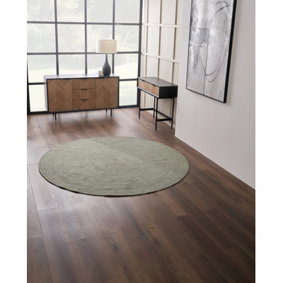 Round Vintage Look 200cm X 200cm Indoor / Outdoor Area Rug