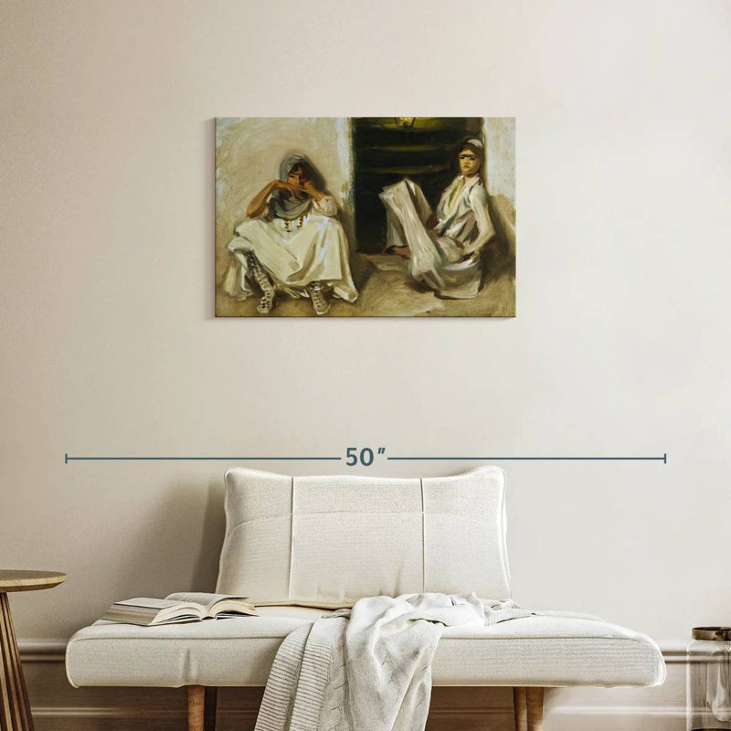 Leisha Two Arab Women 1905, 20" H x 30" W