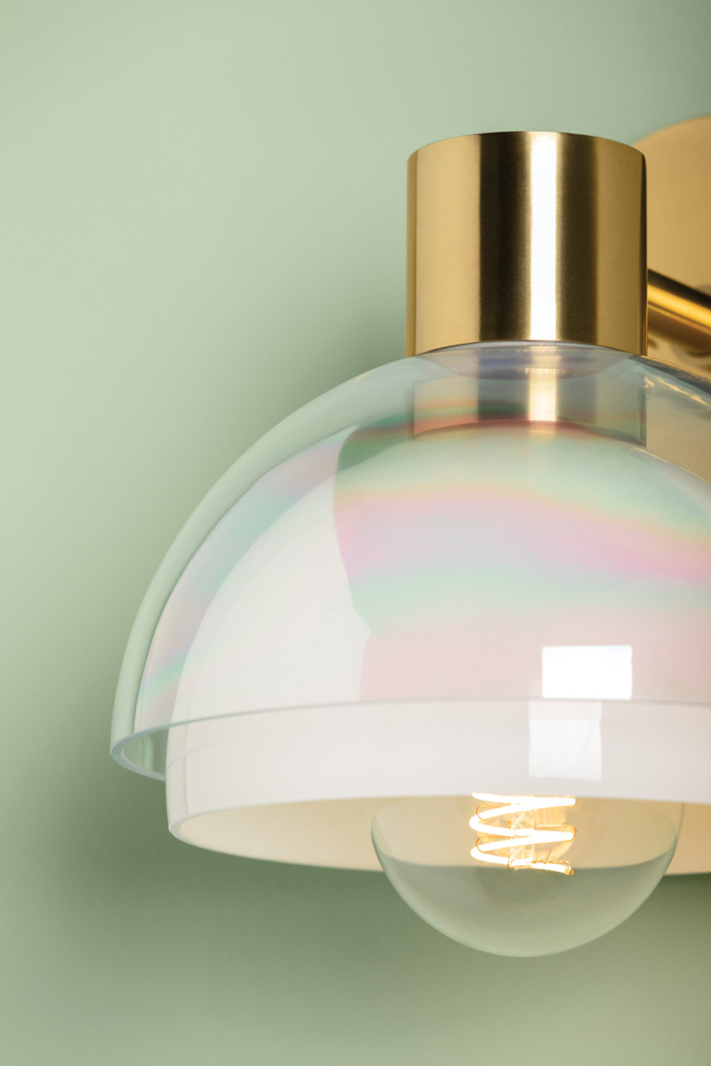 Modena Single Light Flush Mount Sconce