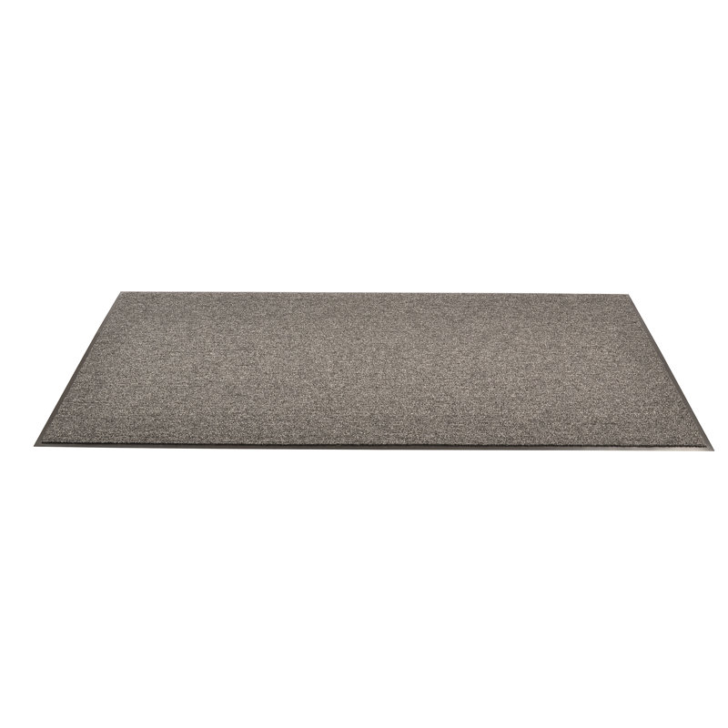 Tapis d'entrée Yoshiko Encore, Gris, Rectangle 3 pi x 4 pi