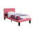 Chenevert Vegan Leather Platform Bed-940773814-940773813