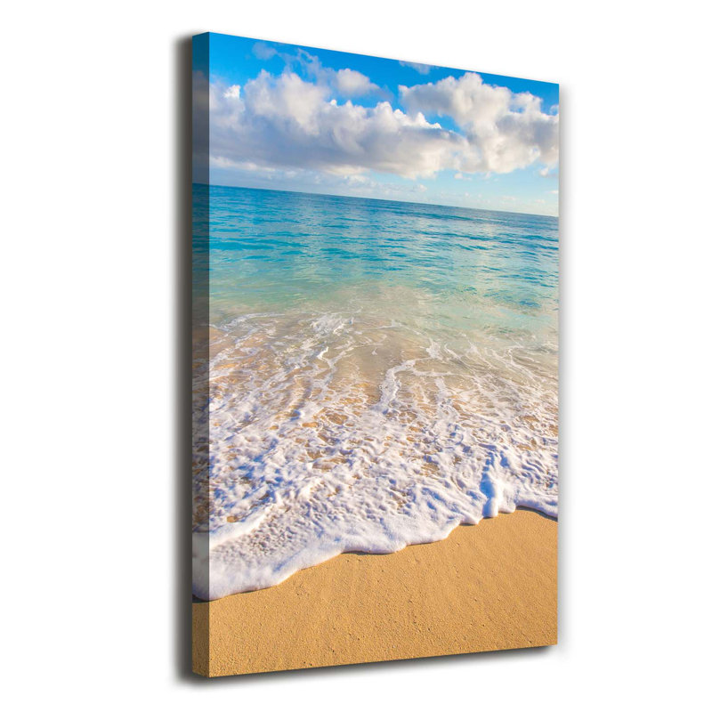 Tropical Beach - Wrapped Canvas Print