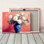 Impression sur toile Modern Modern Coral & Blue White Rose - Urban Studio-945330414