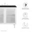 Meuble-lavabo en métal perforé 36 po Modway Calla-95616638-95616637