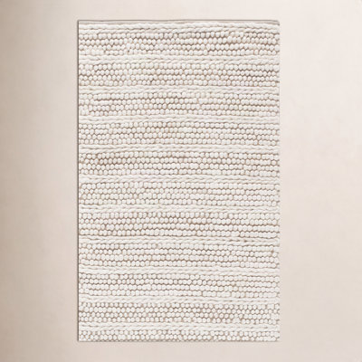 Sestina Ivory Handmade Flatweave Rug