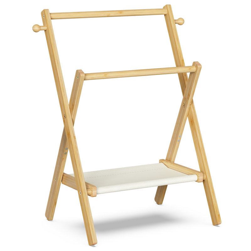 Portemanteaux pliable Marsilio, Naturel