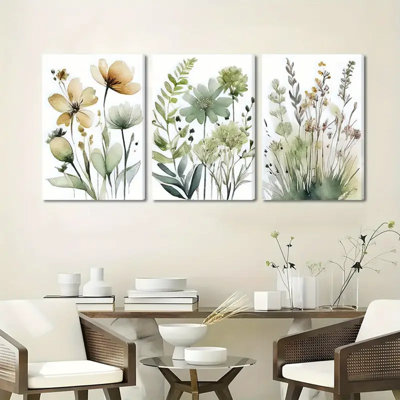 3 Piece Wrapped Canvas Print