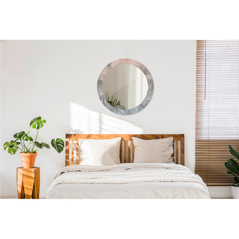 Huldar Glass Flat Wall Mirror