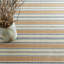 Blue Heron Stripe Handwoven Cotton Rug-4217530