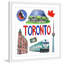 «Cool Toronto», reproduction encadrée-20394579