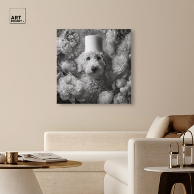 Impression sur toile Goldendoodle