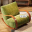 Chaise berçante simple en chenille-1564528286