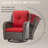 Blalock Wicker 2 - Person Patio Conversation Set with Cushions-1122918222