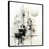 Black Floater Framed