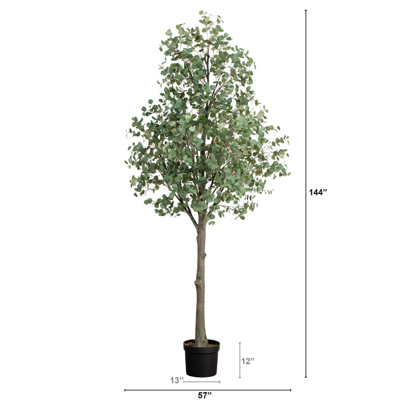 12ft. Artificial Eucalyptus Tree