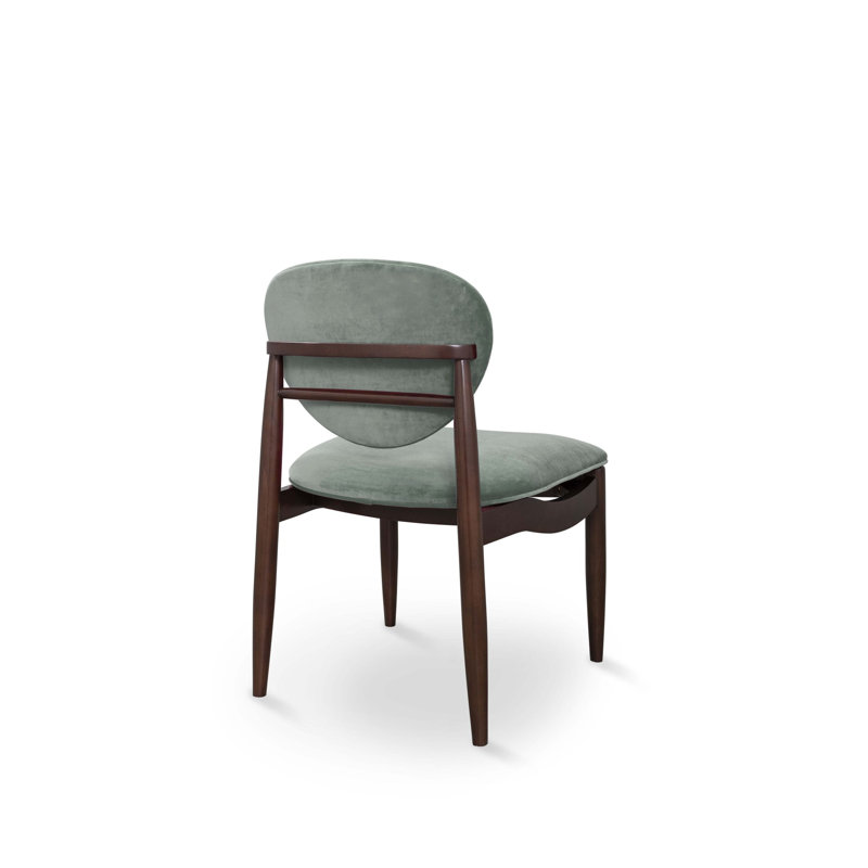 Carlton Side Chair, Silver Sage Velvet