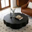 Table basse festonnée noire-2080468571