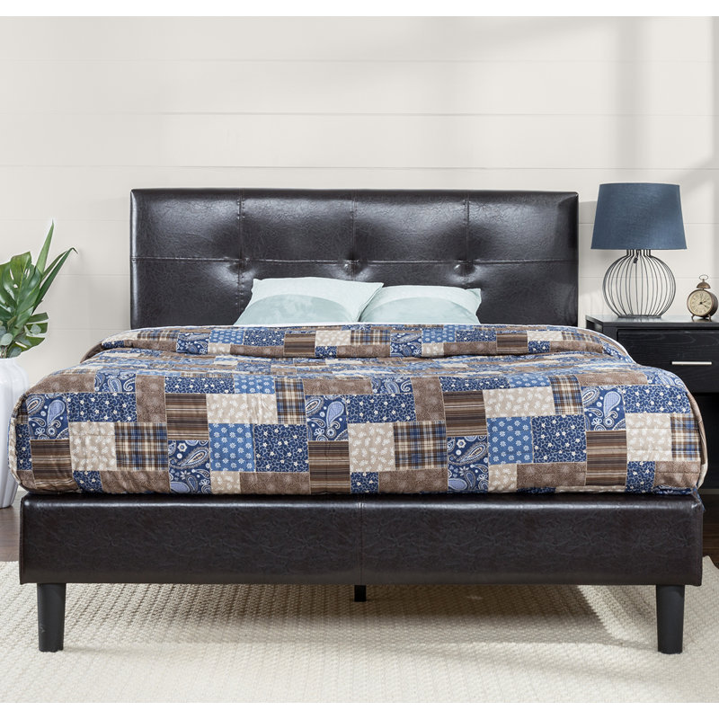 Amirjon Upholstered Platform Bed, Full