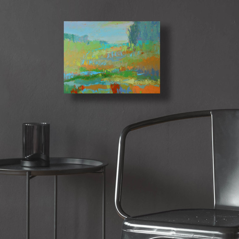 «Southern View II» par Jane Schmidt, H 12 po x l 16 po x P 0,13 po