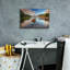 «Autumn Dusk At Jordan Pond» par Rick Berk, art mural sur toile-1944924434
