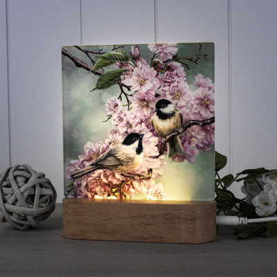 Cherry Blossom Birds Night Light