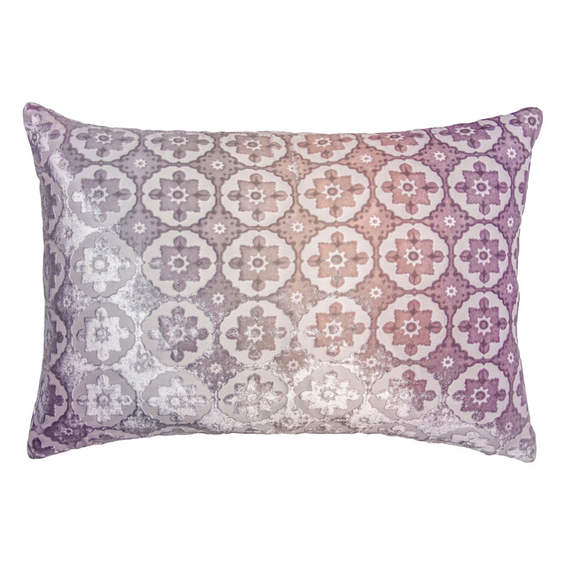Small Moroccan Lumbar Pillow Cover & Insert, Opal, 14" x 20"