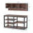 Edalyn 31.5"  Wide Hall Tree with Bench and Shoe Storage-1694180033