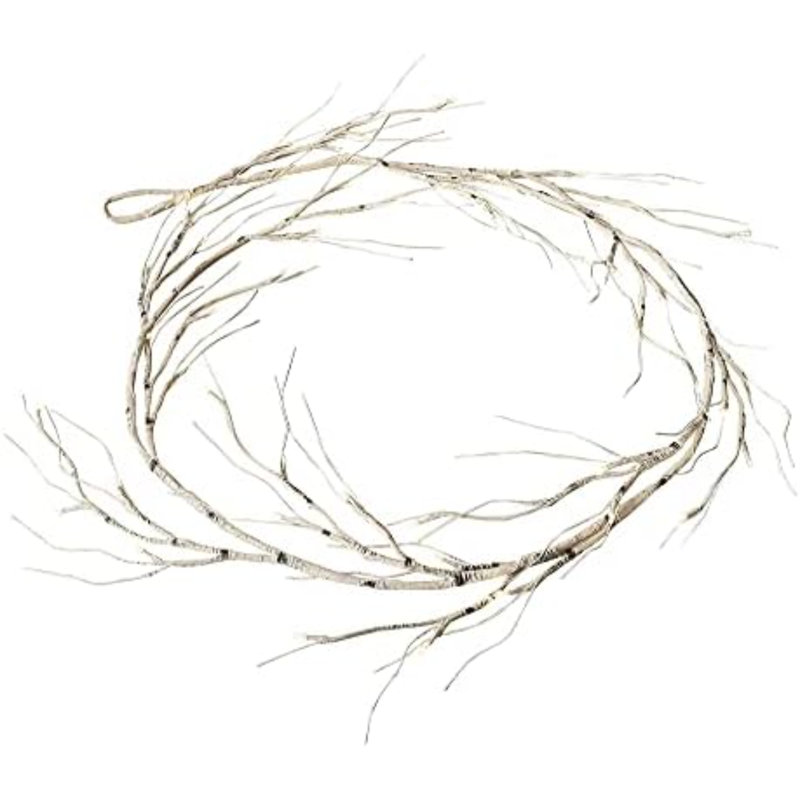 Guirlande Birch, Blanc, Blanc averti