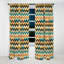 Ivoire Boho Accents Chevron - Rideau à chevrons - Rideau occultant à chevrons - 1 panneaux-107554807