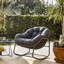 Fauteuil Papasan berçant surdimensionné pour patio-1856238039