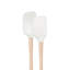 Tovolo Flex-Core® Mini Spatula & Spoonula Wood Handle